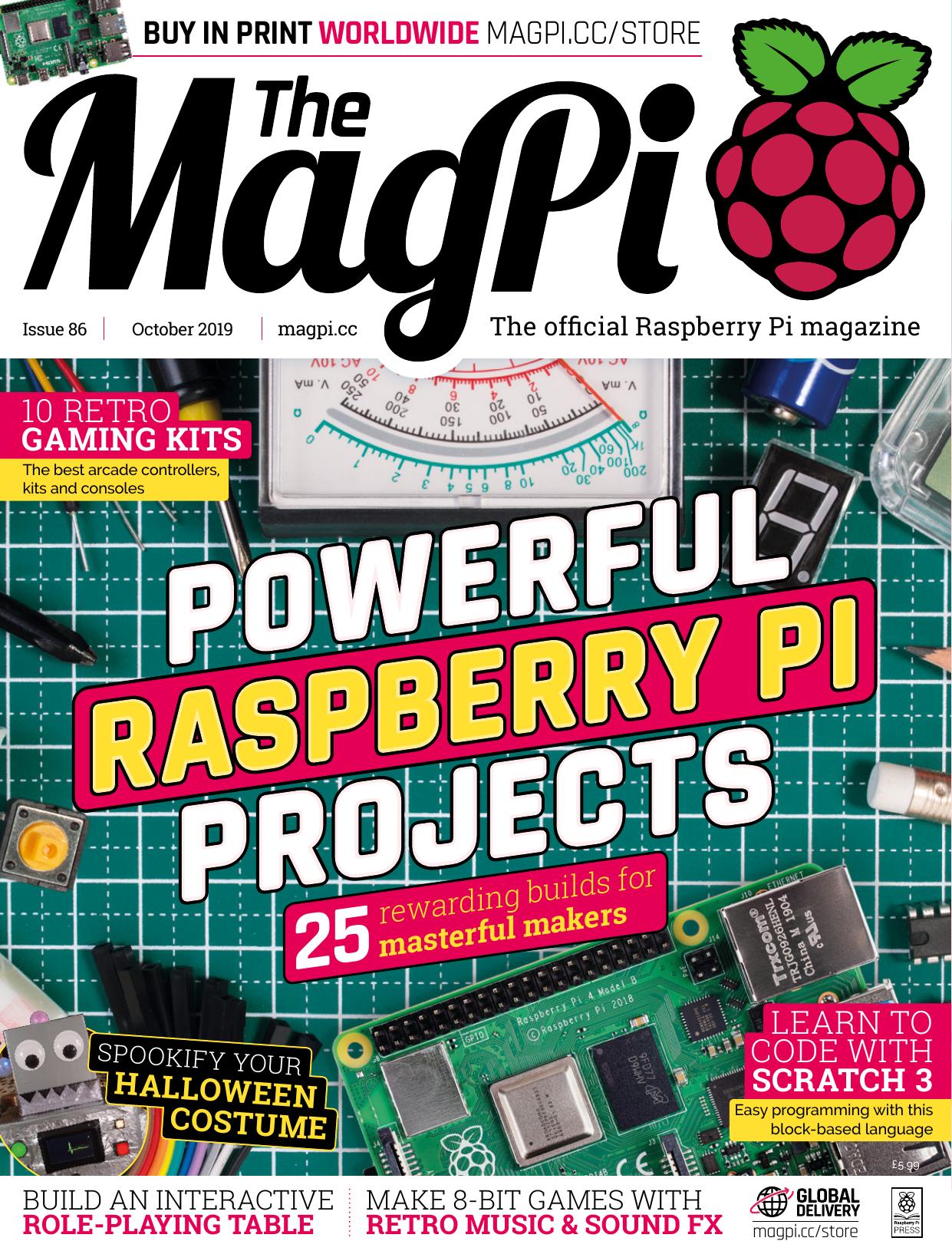 powerfulraspberrypiprojects themagpi issue86