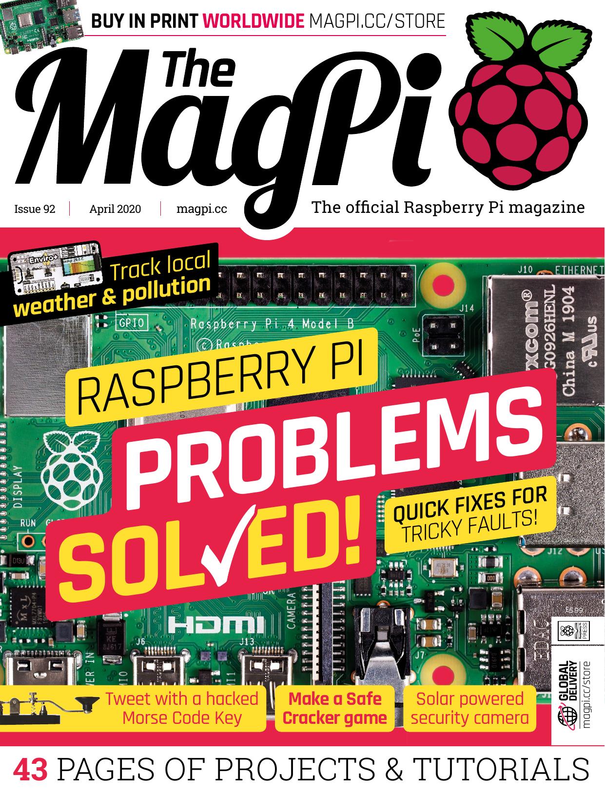 solveyourraspberrypiproblems themagpi issue92
