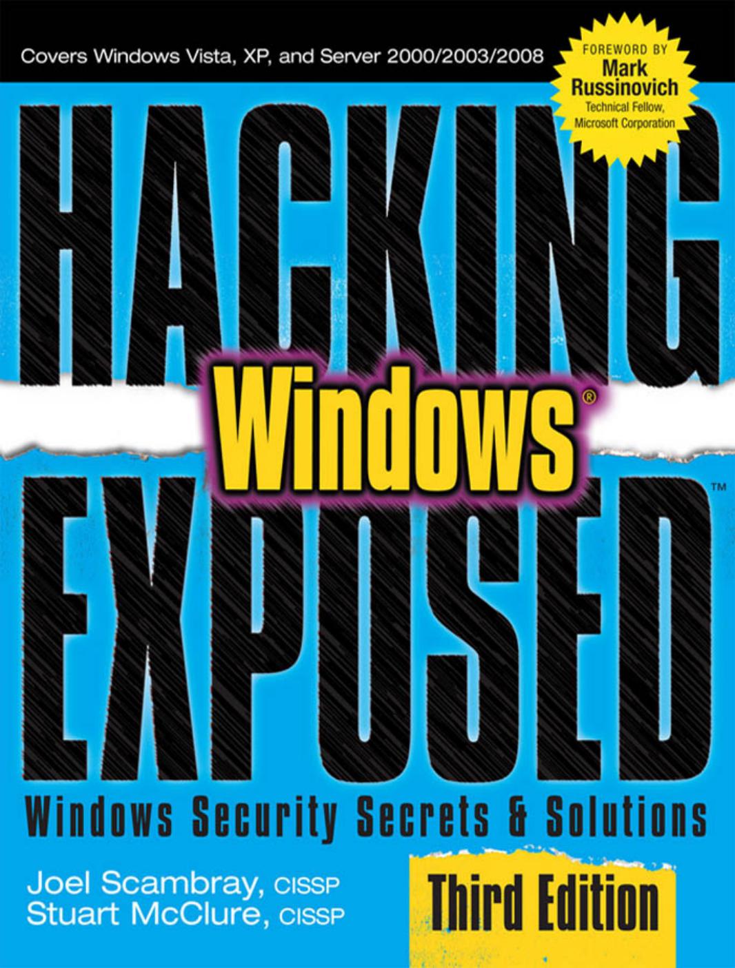 McGraw.Hill.Hacking.Exposed.Windows.3rd.Edition.Dec.2007