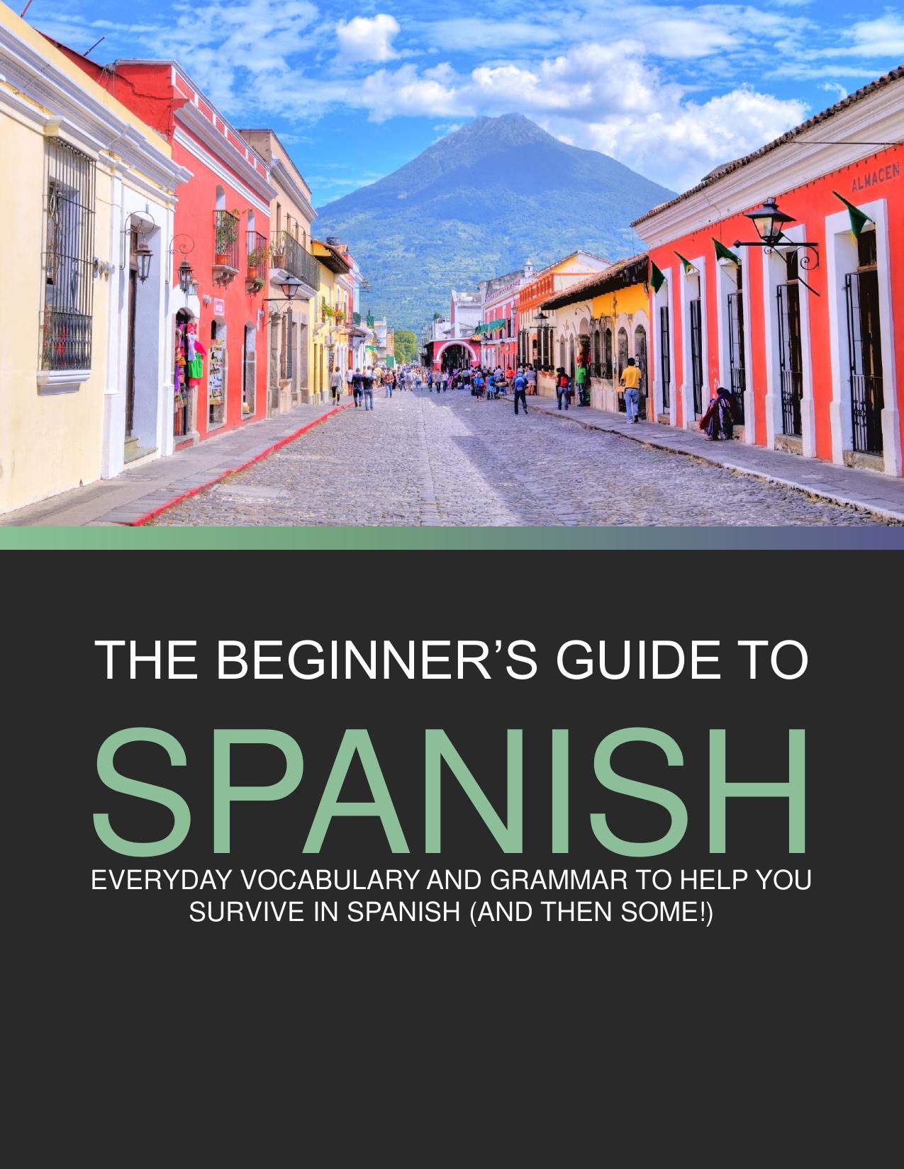 The Beginners Guide to Spanish