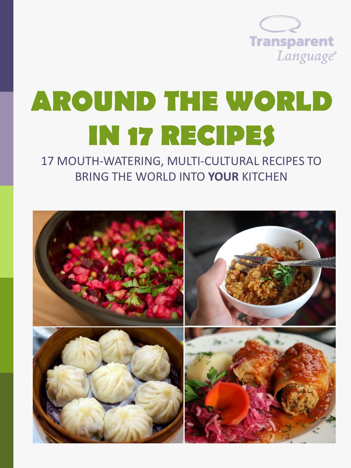 EAT YOUR WAY  AROUND THE WORLD