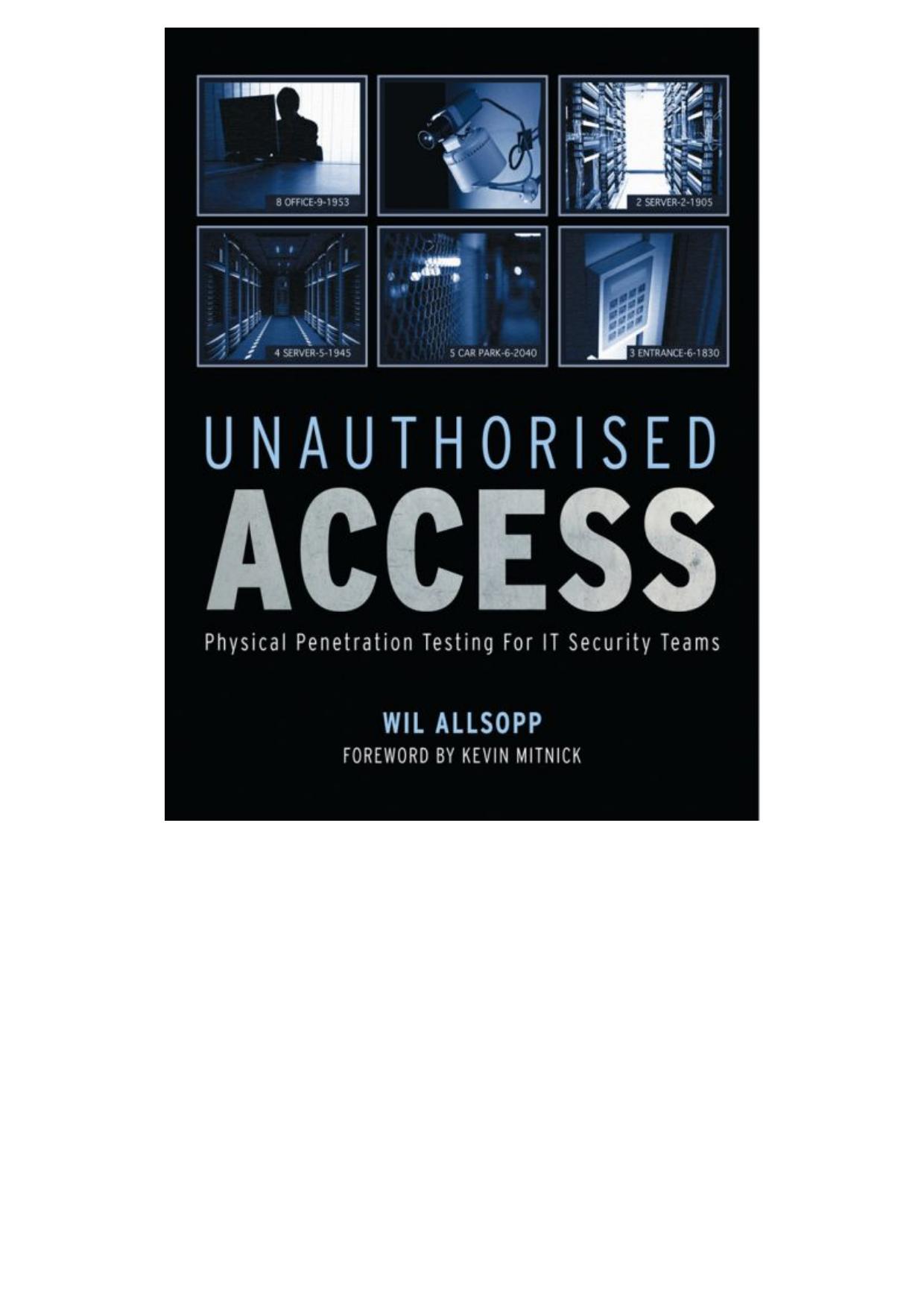 Unauthorised Access
