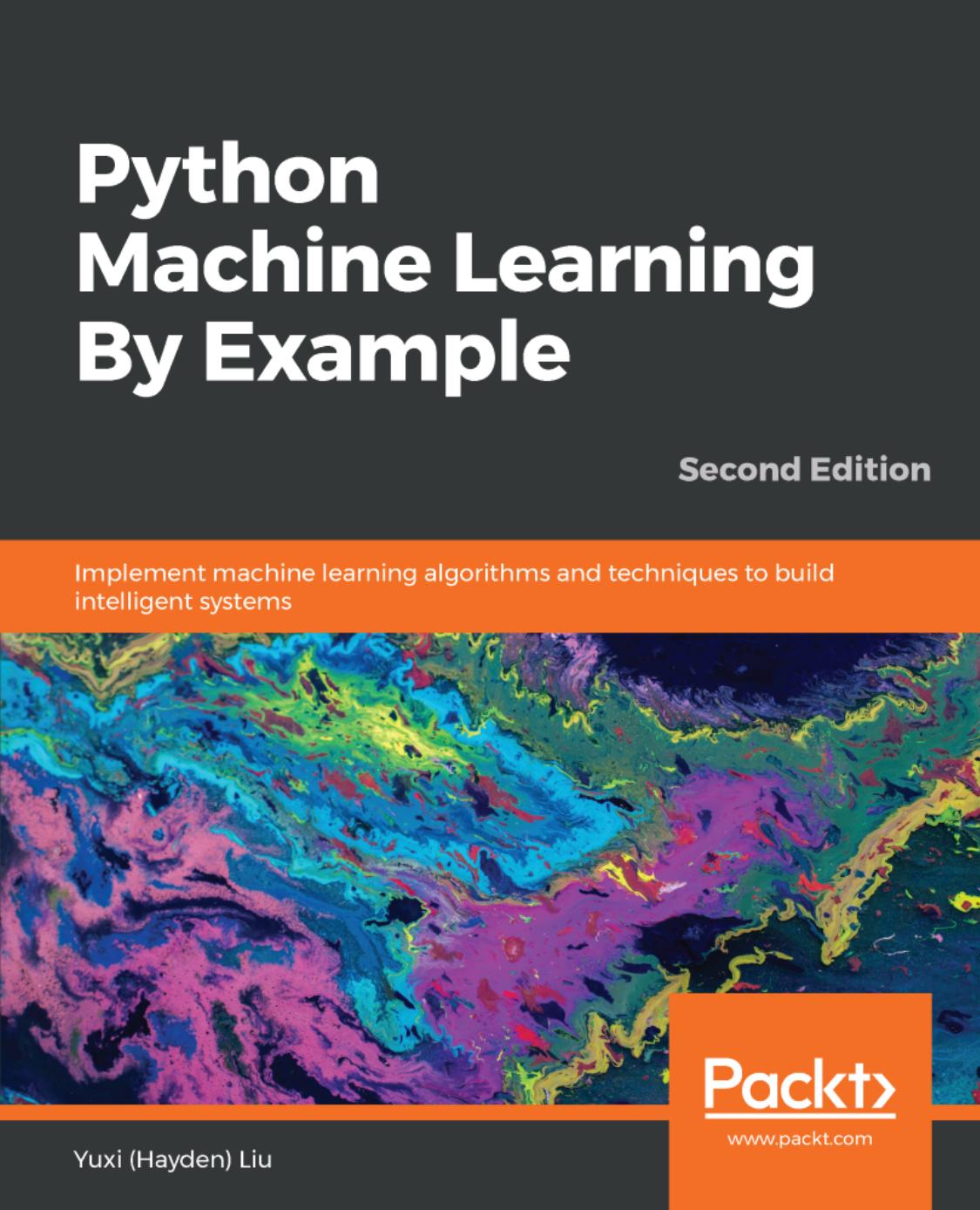 pythonmachinelearningbyexample