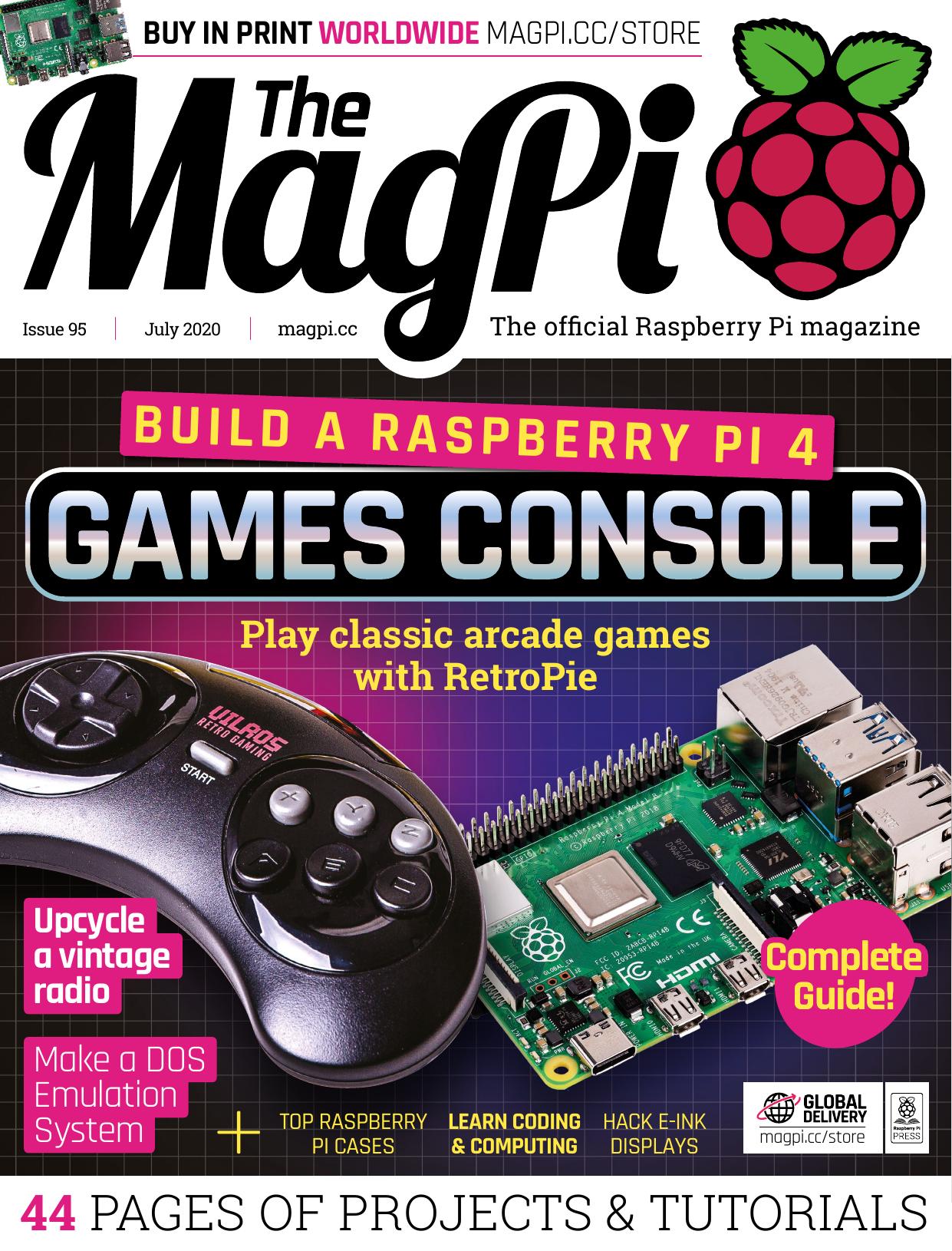 buildaretrogamesconsole themagpi issue95