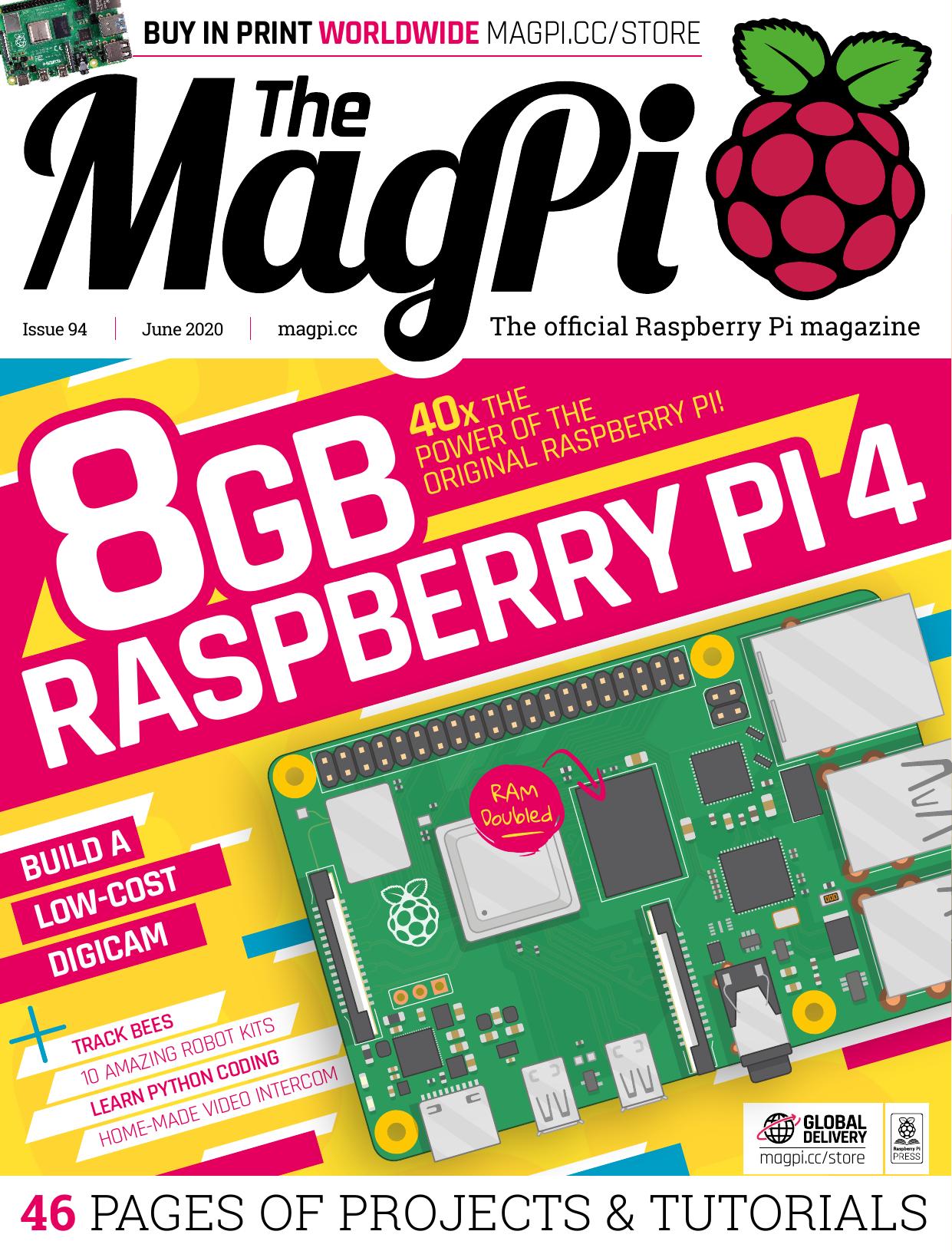explore8gbraspberrypi4 themagpi issue94