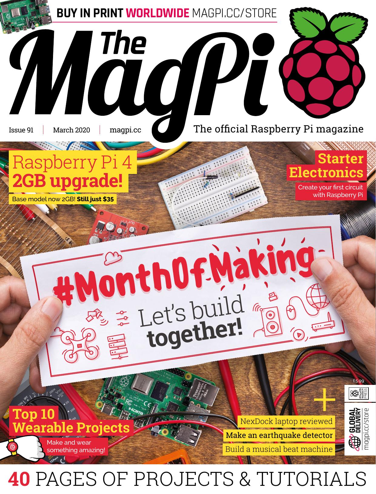 monthofmaking letsbuildtogether themagpi issue91